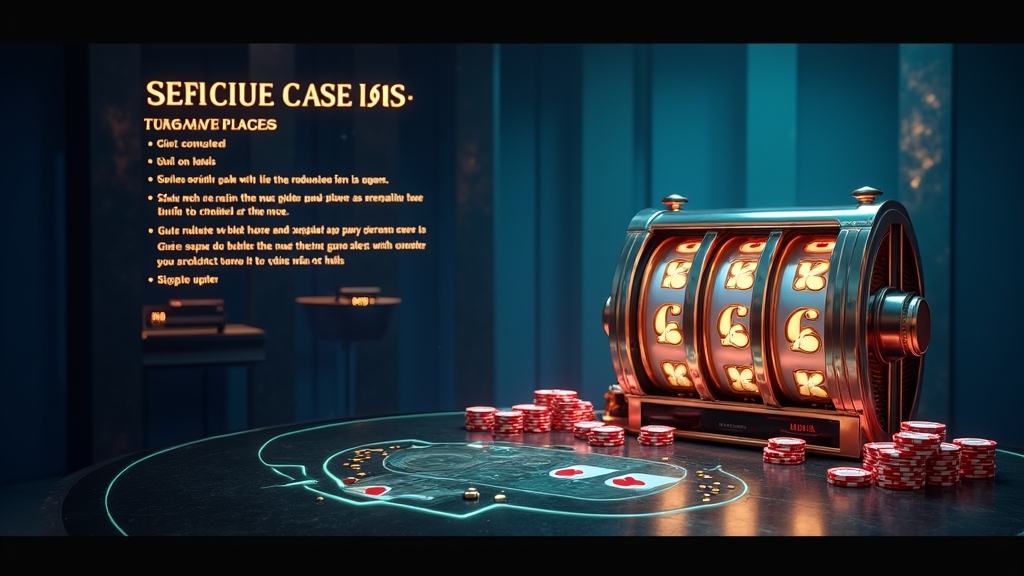 A casino bonus terms table with wagering rules displayed beside slot reels