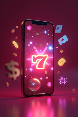 Smartphone showing Slotmonster casino app